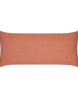 Outdoor Bliss Lumbar Pillow - Guava Outdoor Pillows LOOMLAN By D.V. Kap