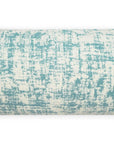 Outdoor Bluff Lumbar Pillow - Aqua Outdoor Pillows LOOMLAN By D.V. Kap