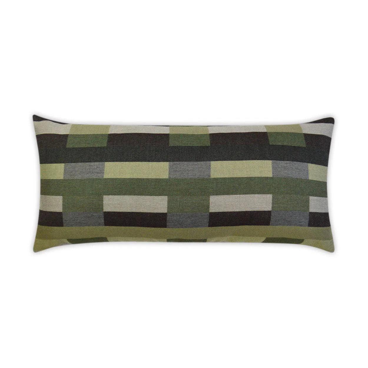 Outdoor Charleston Lumbar Pillow - Palm Outdoor Pillows LOOMLAN By D.V. Kap