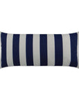 Outdoor Classics Lumbar Pillow - Navy Outdoor Pillows LOOMLAN By D.V. Kap