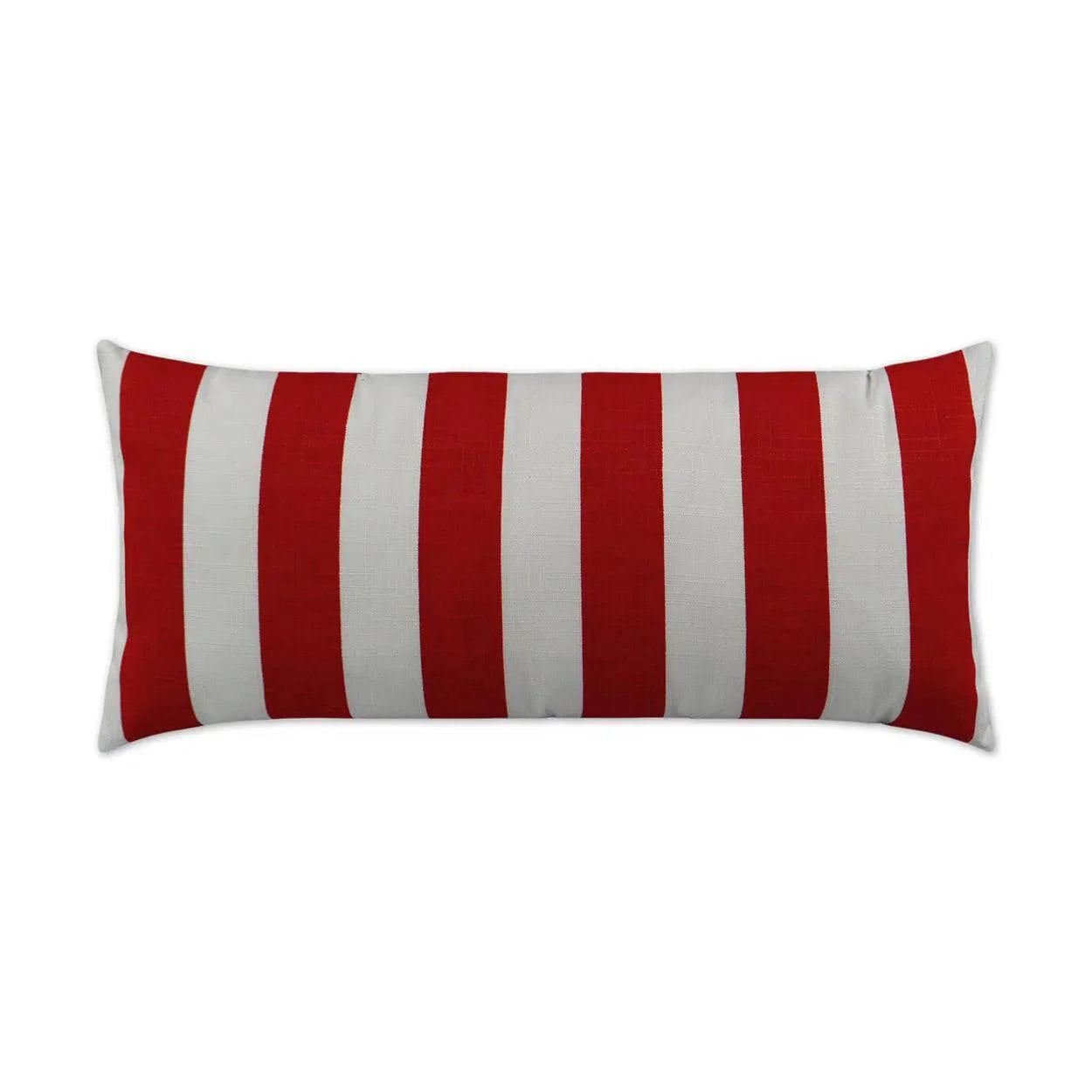 Outdoor Classics Lumbar Pillow - Red Outdoor Pillows LOOMLAN By D.V. Kap