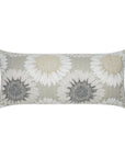 Outdoor Daisy Chain Lumbar Pillow - Sand Outdoor Pillows LOOMLAN By D.V. Kap