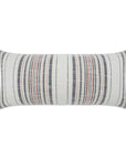 Outdoor Deering Lumbar Pillow - Cadet Outdoor Pillows LOOMLAN By D.V. Kap