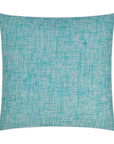 Outdoor Double Trouble Pillow - Turquoise Outdoor Pillows LOOMLAN By D.V. Kap