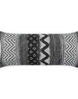 Outdoor Embolden Lumbar Pillow - Charcoal Outdoor Pillows LOOMLAN By D.V. Kap