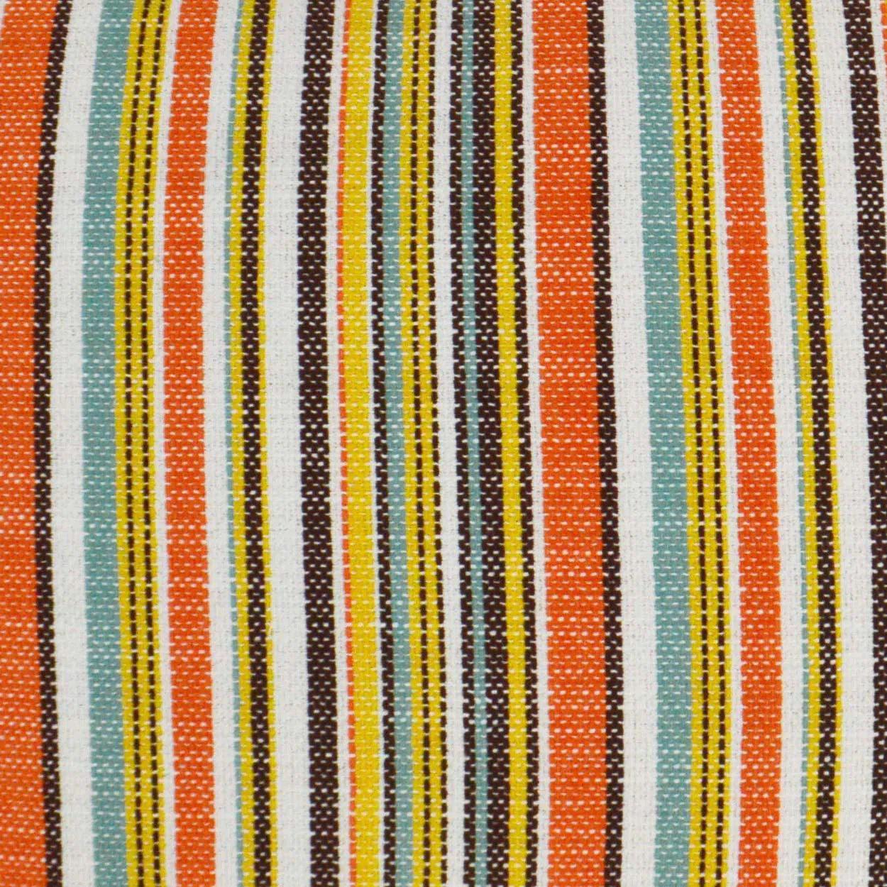 Outdoor Fancy Stripe Pillow - Multi Outdoor Pillows LOOMLAN By D.V. Kap