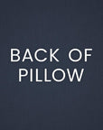 Outdoor Freya Lumbar Pillow - Denim Outdoor Pillows LOOMLAN By D.V. Kap