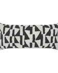 Outdoor Imka Lumbar Pillow - Grey Outdoor Pillows LOOMLAN By D.V. Kap