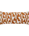 Outdoor Imka Lumbar Pillow - Orange Outdoor Pillows LOOMLAN By D.V. Kap