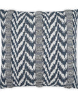 Outdoor Indiana Pillow - Indigo Outdoor Pillows LOOMLAN By D.V. Kap