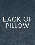 Outdoor Indiana Pillow - Indigo Outdoor Pillows LOOMLAN By D.V. Kap