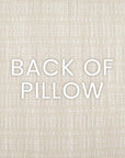 Outdoor Indiana Pillow - Linen Outdoor Pillows LOOMLAN By D.V. Kap