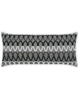 Outdoor Lozenge Lumbar Pillow Outdoor Pillows LOOMLAN By D.V. Kap