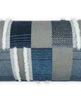 Outdoor Mickey Lumbar Pillow - Indigo Outdoor Pillows LOOMLAN By D.V. Kap