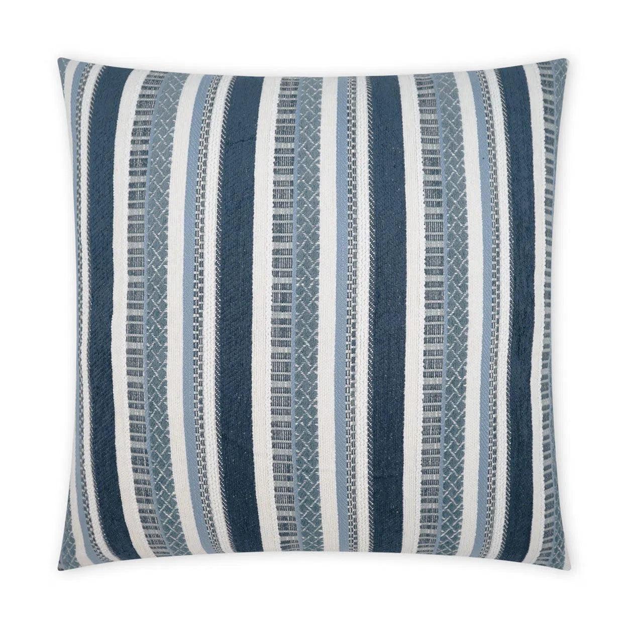 Outdoor Oriana Pillow - Indigo Outdoor Pillows LOOMLAN By D.V. Kap