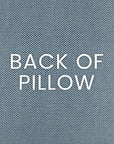 Outdoor Palmero Lumbar Pillow - Blue Outdoor Pillows LOOMLAN By D.V. Kap