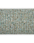 Outdoor Particle Lumbar Pillow - Blue Outdoor Pillows LOOMLAN By D.V. Kap