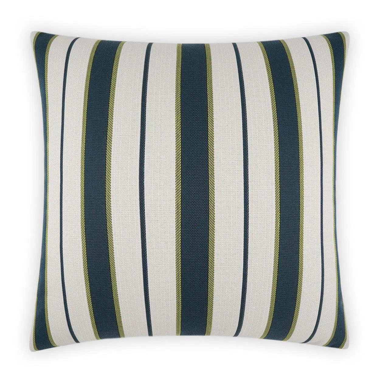 Outdoor Paruani Pillow - Blue Outdoor Pillows LOOMLAN By D.V. Kap