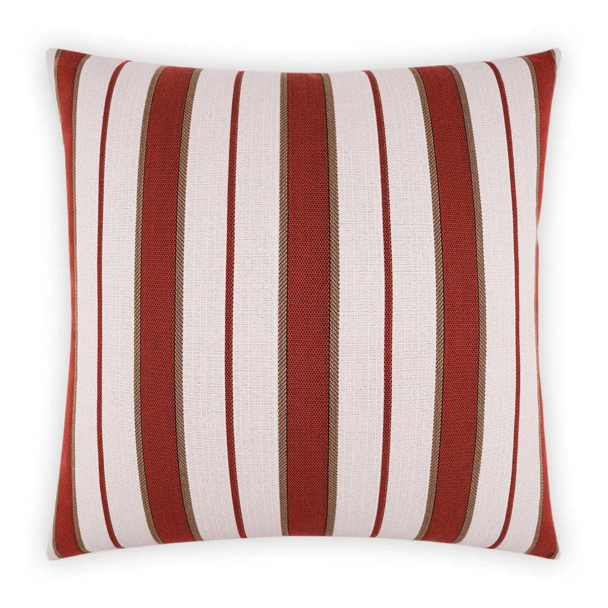 Outdoor Paruani Pillow - Red Outdoor Pillows LOOMLAN By D.V. Kap