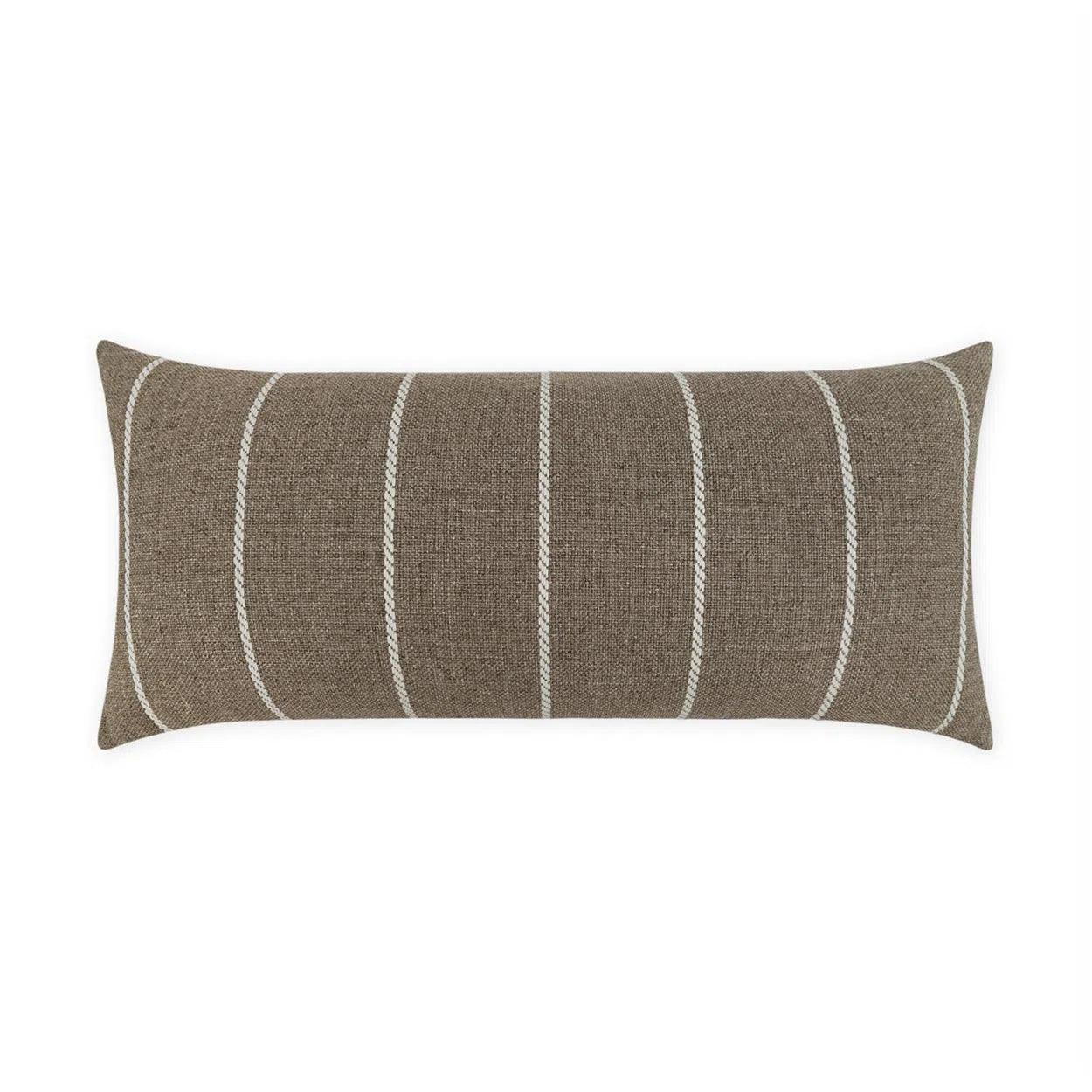 Outdoor Pencil Lumbar Pillow - Taffy Outdoor Pillows LOOMLAN By D.V. Kap