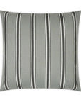 Outdoor Peyton Pillow - Grey Outdoor Pillows LOOMLAN By D.V. Kap