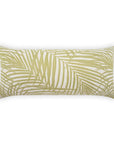 Outdoor Prudy Lumbar Pillow - Green Outdoor Pillows LOOMLAN By D.V. Kap