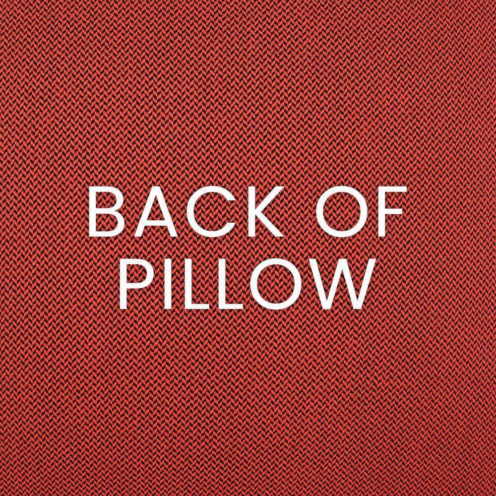 Outdoor Prudy Pillow - Red Outdoor Pillows LOOMLAN By D.V. Kap