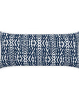 Outdoor Riff Lumbar Pillow - Blue Outdoor Pillows LOOMLAN By D.V. Kap