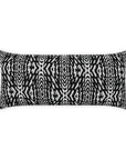 Outdoor Riff Lumbar Pillow - Ebony Outdoor Pillows LOOMLAN By D.V. Kap