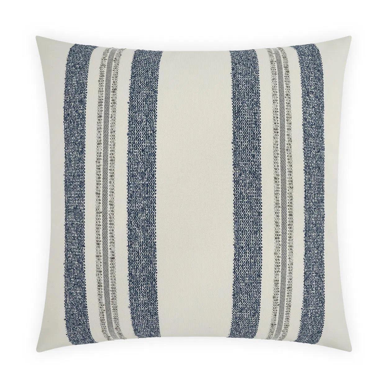 Outdoor Rumrunner Pillow - Blue Outdoor Pillows LOOMLAN By D.V. Kap