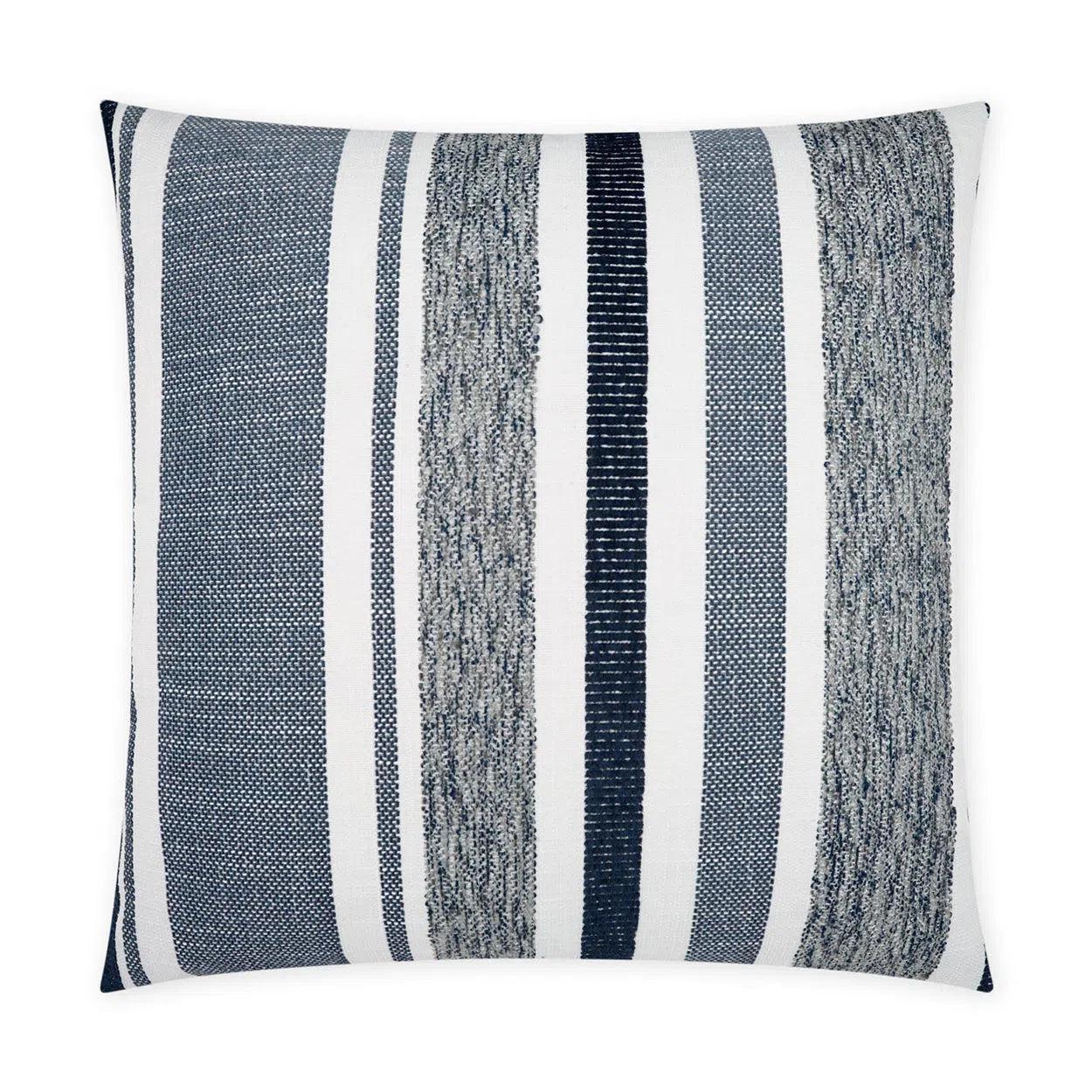 Outdoor Skandia Pillow - Indigo Outdoor Pillows LOOMLAN By D.V. Kap