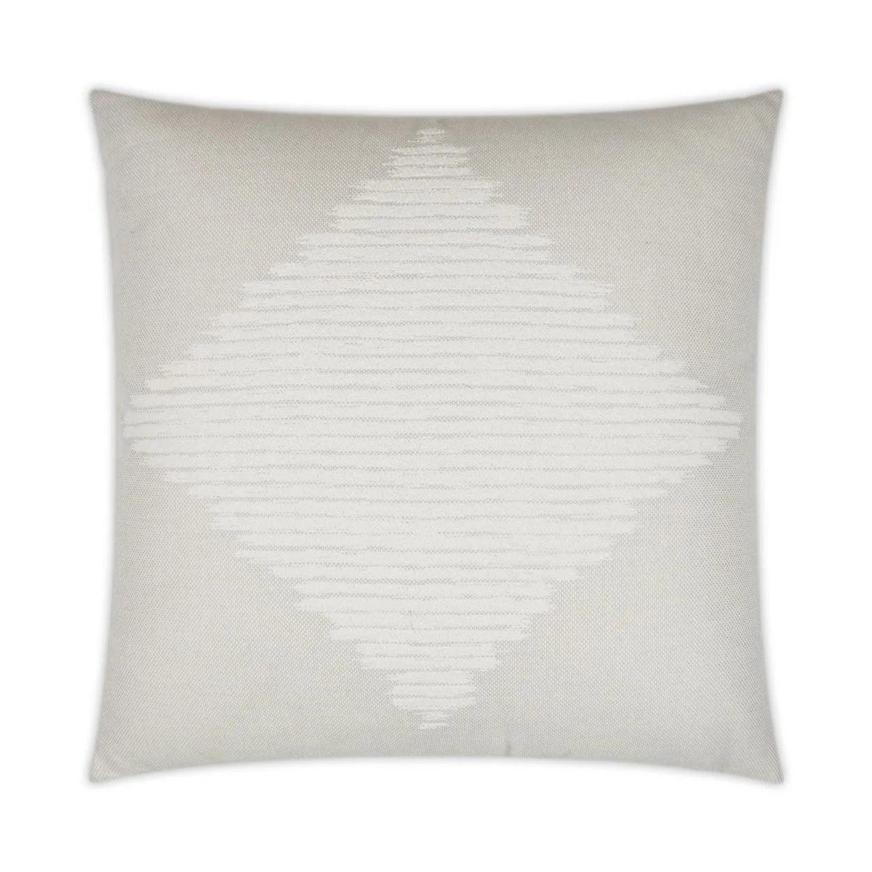 Outdoor Smolder Pillow - Ivory Outdoor Pillows LOOMLAN By D.V. Kap