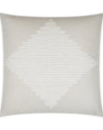 Outdoor Smolder Pillow - Ivory Outdoor Pillows LOOMLAN By D.V. Kap