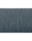 Outdoor Stratford Lumbar Pillow - Denim Outdoor Pillows LOOMLAN By D.V. Kap