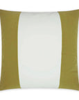 Outdoor Sundance Band Pillow - Leaf Outdoor Pillows LOOMLAN By D.V. Kap