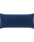 Outdoor Sundance Lumbar Pillow - Navy Outdoor Pillows LOOMLAN By D.V. Kap