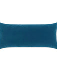 Outdoor Sundance Lumbar Pillow - Peacock Outdoor Pillows LOOMLAN By D.V. Kap