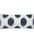 Outdoor Vianella Lumbar Pillow - Indigo Outdoor Pillows LOOMLAN By D.V. Kap