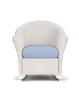 Lloyd Flanders Reflections Wicker Porch Rocker Chair Sunbrella Cushion