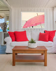 Summer Beach Umbrella Framed Canvas Wall Art For Living Room Artwork LOOMLAN By LOOMLAN