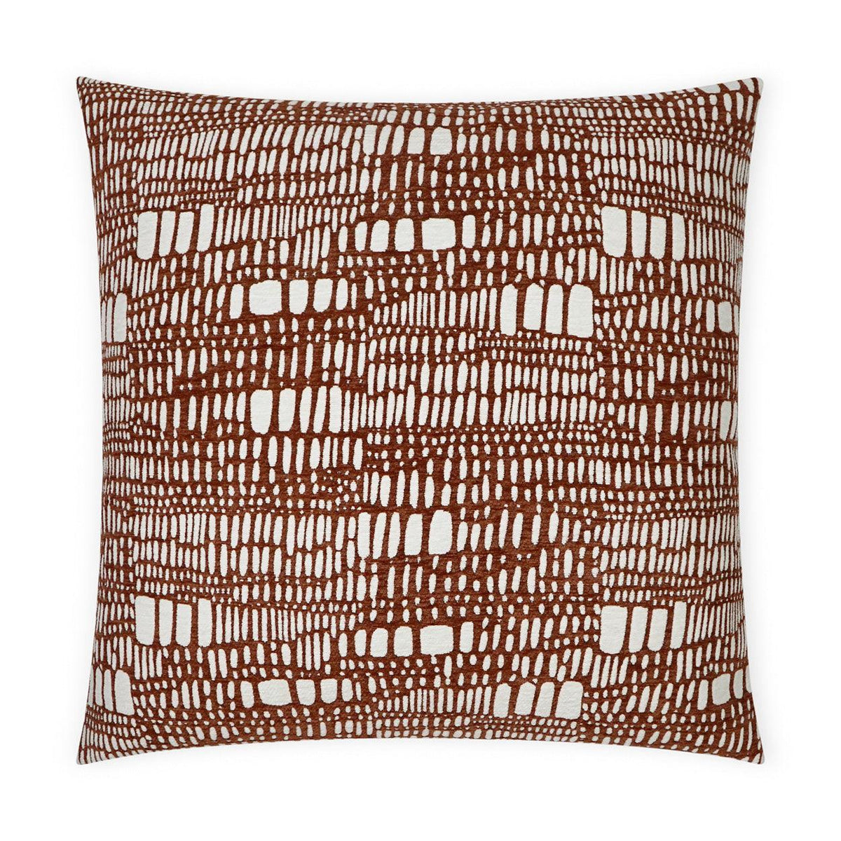 D.V. Kap Tesota Sierra Red Large Throw Pillow With Insert