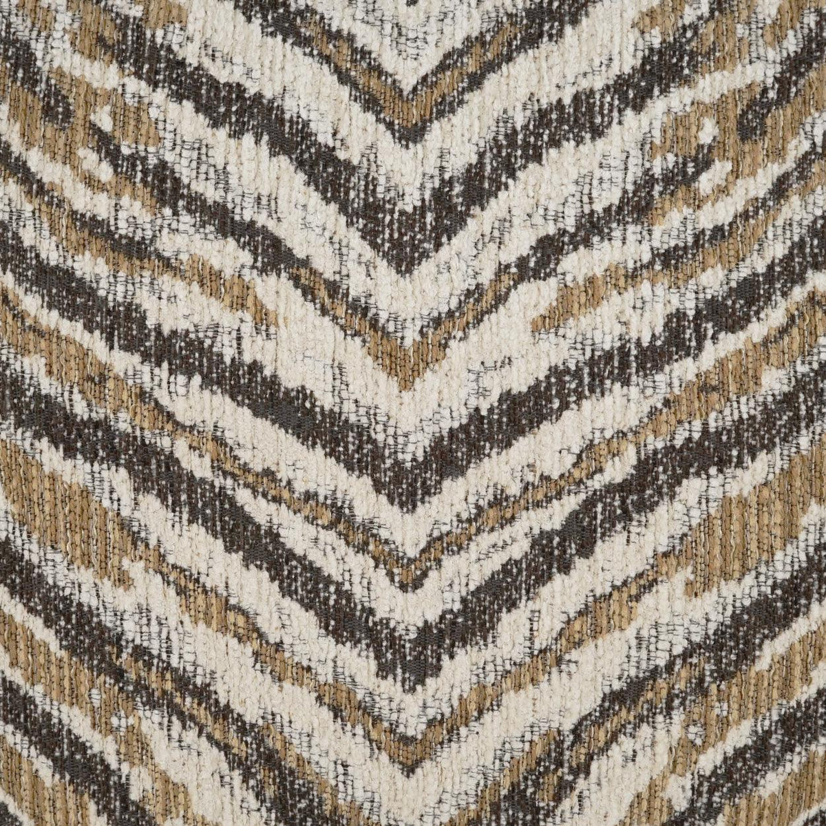 D.V. Kap Tikeri Animal Tan Taupe Large Throw Pillow With Insert