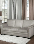 United We Sit Leather Sofa Made for Patriots Sofas & Loveseats LOOMLAN By Uptown Sebastian