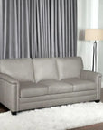 United We Sit Leather Sofa Made for Patriots Sofas & Loveseats LOOMLAN By Uptown Sebastian