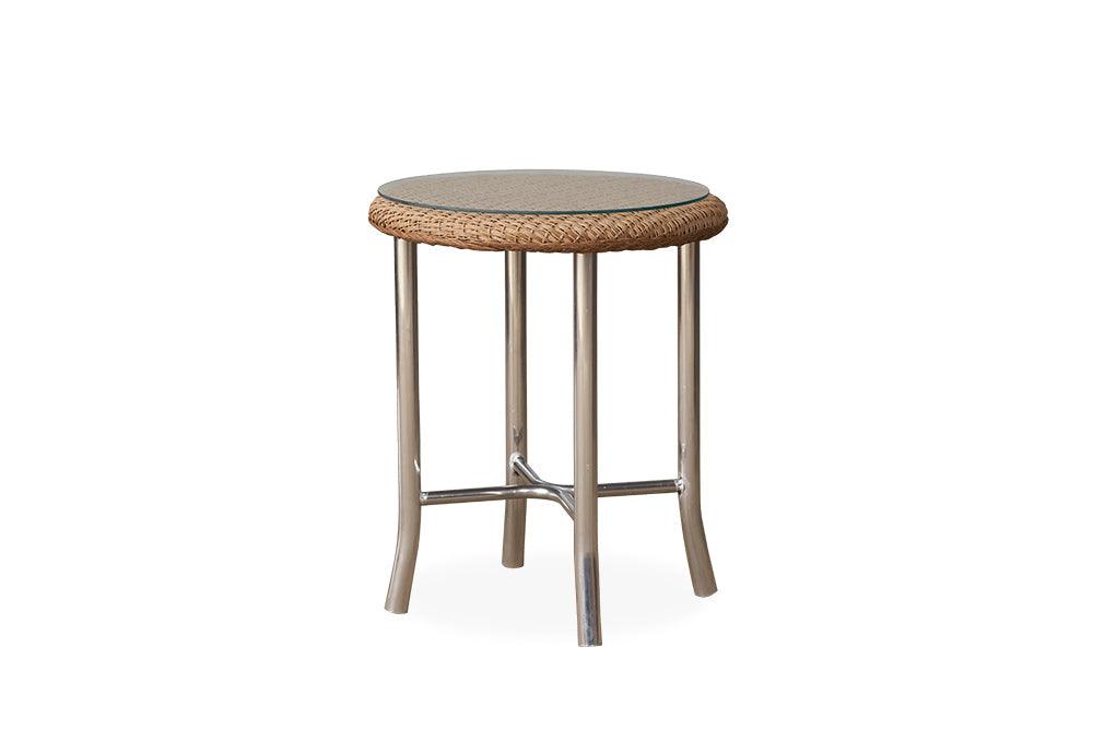 Lloyd Flanders Weekend Retreat 20" Round End Table Lloyd Flanders