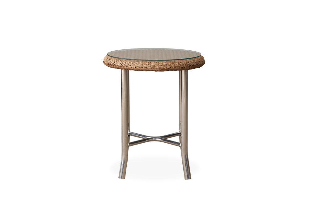 Lloyd Flanders Weekend Retreat 20" Round End Table Lloyd Flanders