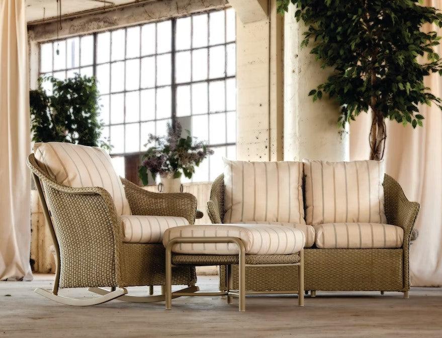 Lloyd Flanders Weekend Retreat Outdoor Lounge Rocker Chair