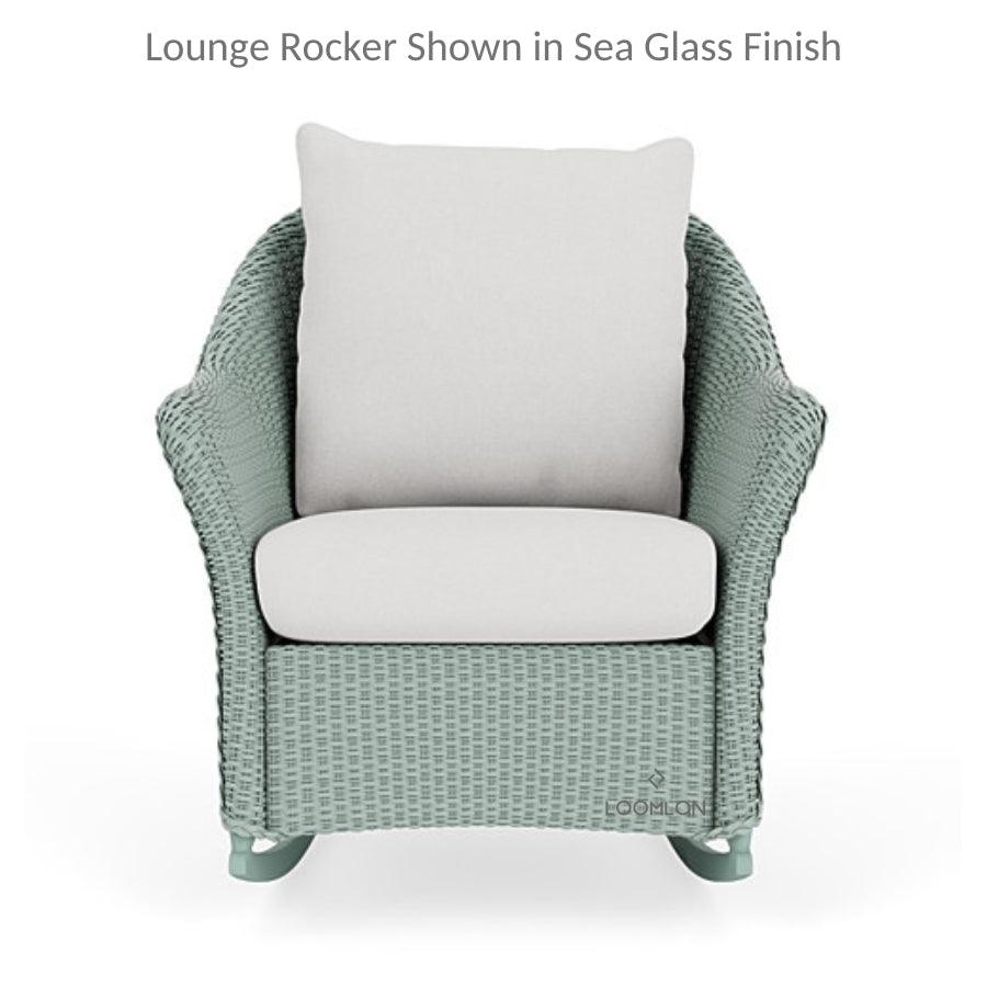 Lloyd Flanders Weekend Retreat Outdoor Lounge Rocker Chair