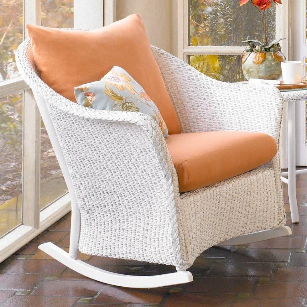 Lloyd Flanders Weekend Retreat Outdoor Lounge Rocker Chair