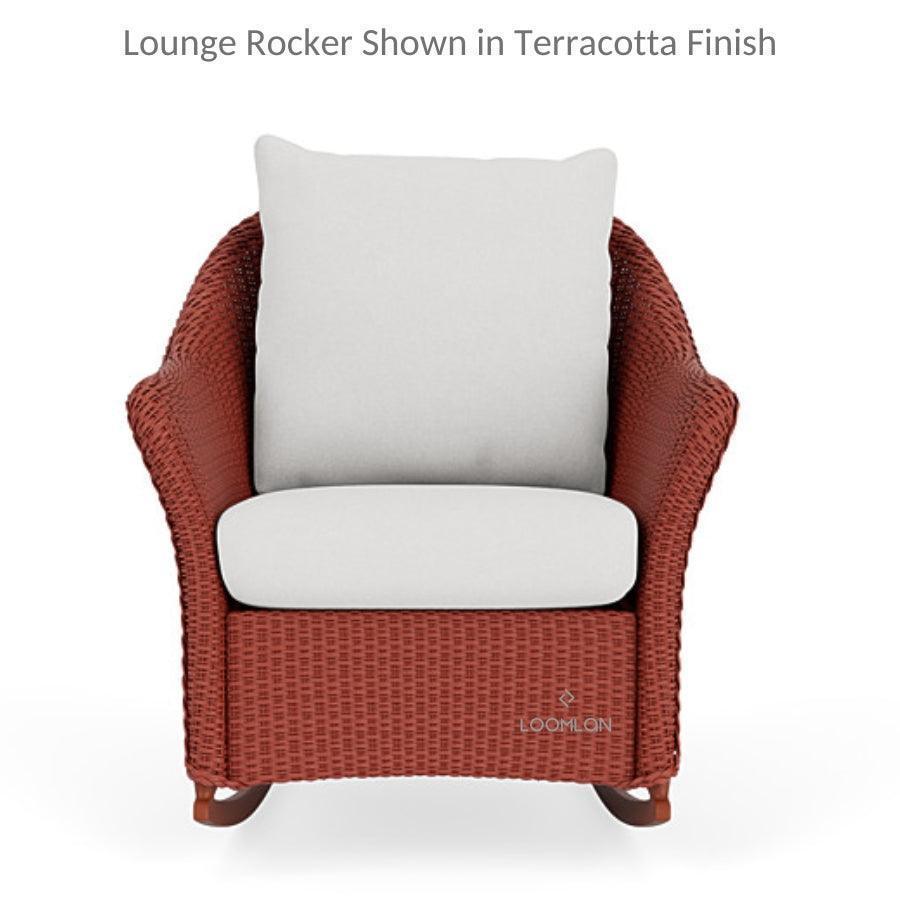 Lloyd Flanders Weekend Retreat Outdoor Lounge Rocker Chair